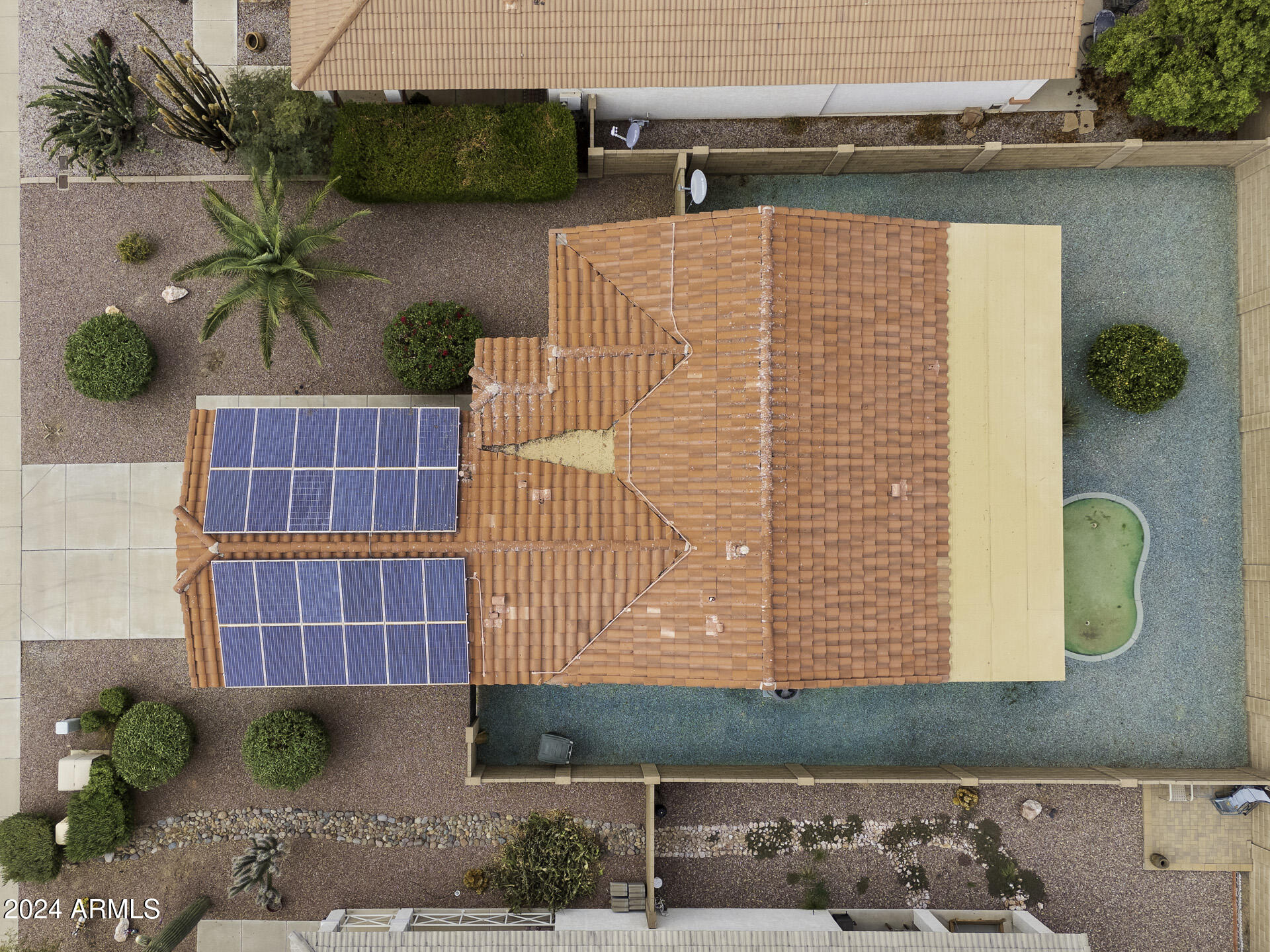 1848 East Sycamore Road Casa Grande, AZ 85122 - Photo 31 of 36 Top Down Property