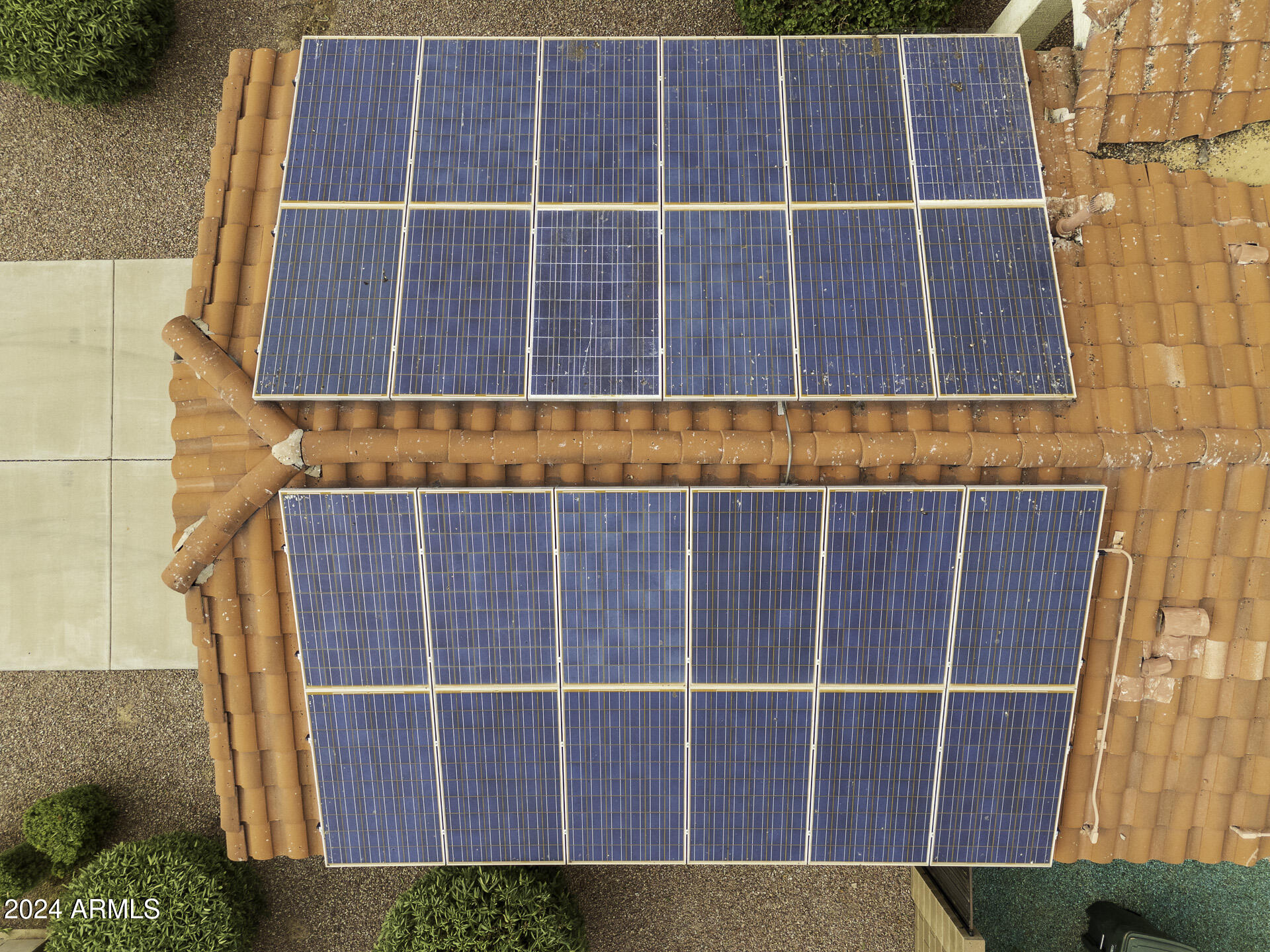 1848 East Sycamore Road Casa Grande, AZ 85122 - Photo 32 of 36 Top Down Solar Panels
