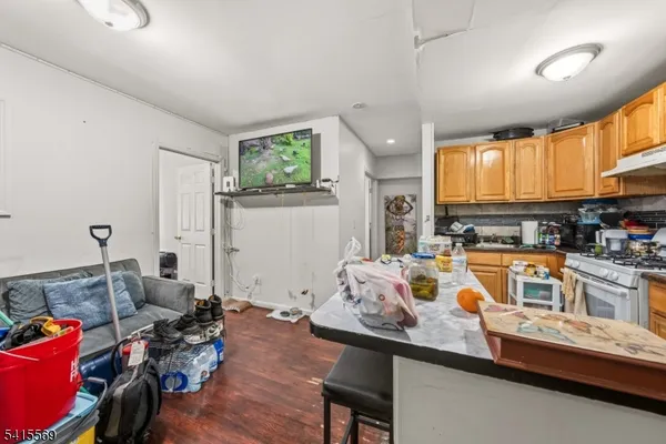 a room with furniture and a window