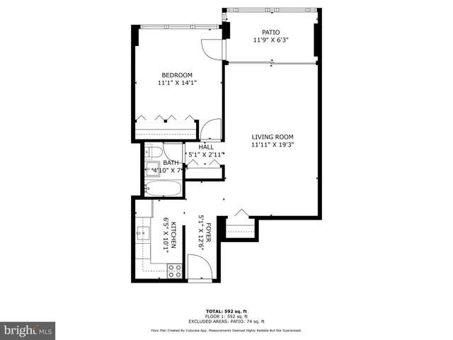 $85,000 | 1301 Delaware Avenue Southwest, Unit N523, Washington, DC 20024