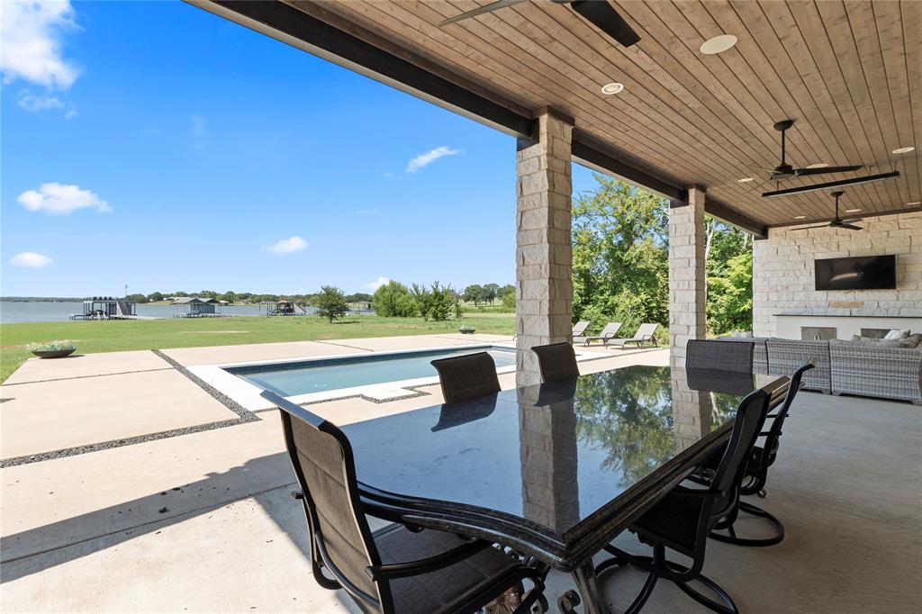 111 Sun Valley Mabank, TX 75147 - Photo 27 of 40 8. Lake views from multiple outdoor seating areas.