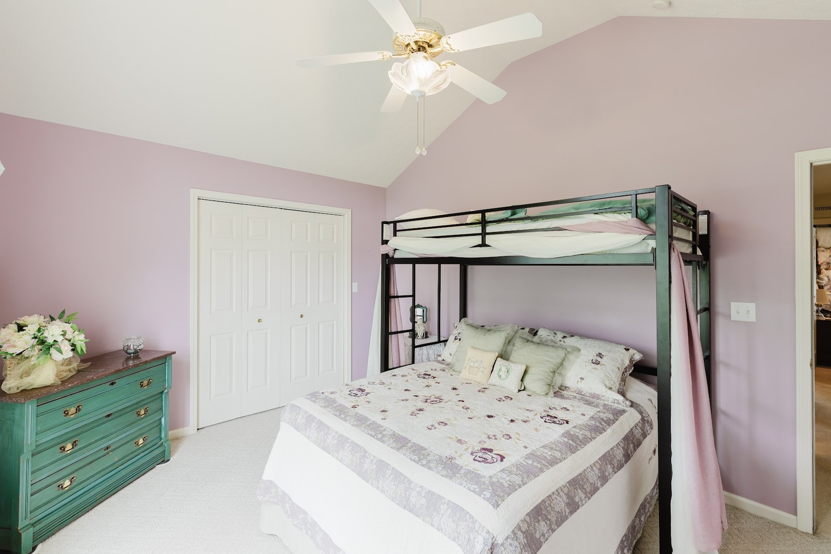 15136 Eastland Road Marion, IL 62959 - Photo 31 of 49 a bedroom with a bed and a dresser in it