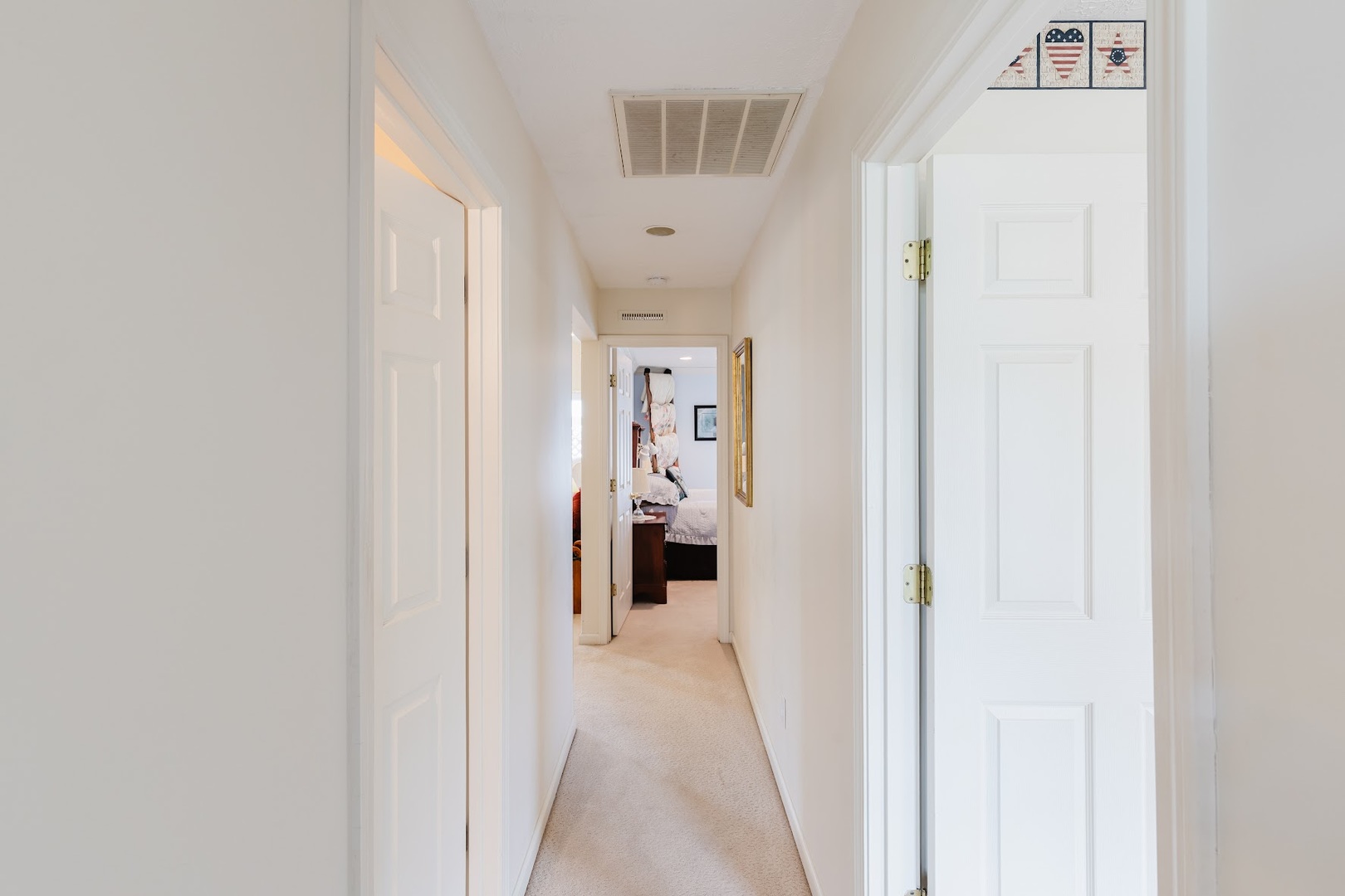15136 Eastland Road Marion, IL 62959 - Photo 33 of 49 a view of a hallway with wooden shelves