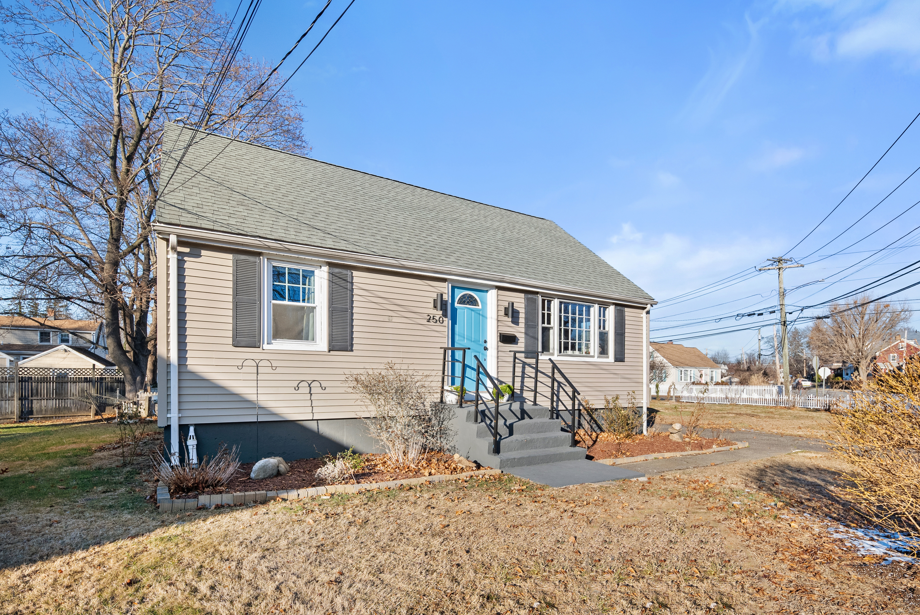 250 Gilman Street Bridgeport, CT 06605 - Photo 1 of 1 a view of a house with snow on the floor