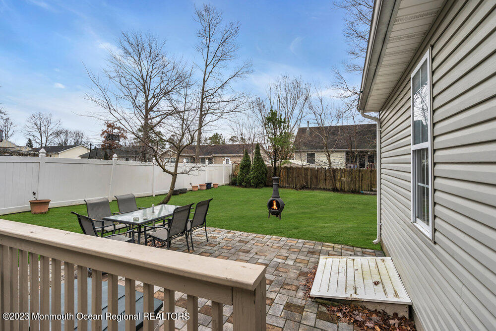149 Marlin Road Manahawkin, NJ 08050 - Photo 31 of 36 a view of a porch with a yard