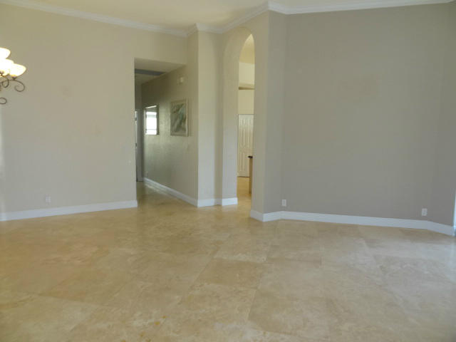 12226 Rockledge Circle Boca Raton, FL 33428 - Photo 8 of 28 ENTRY INTO LIVING ROOM DINING RM AREA