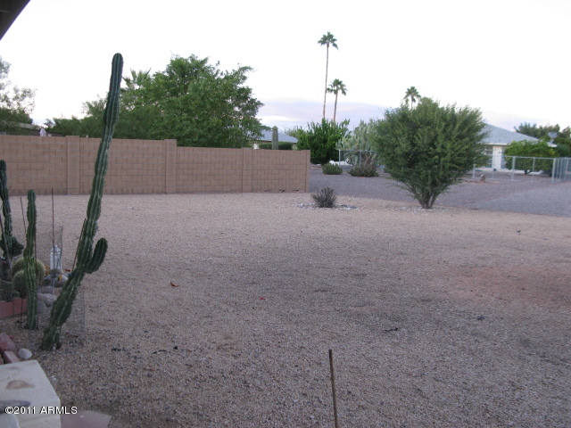 11044 West Oak Ridge Road Sun City, AZ 85351 - Photo 18 of 26 backyard area