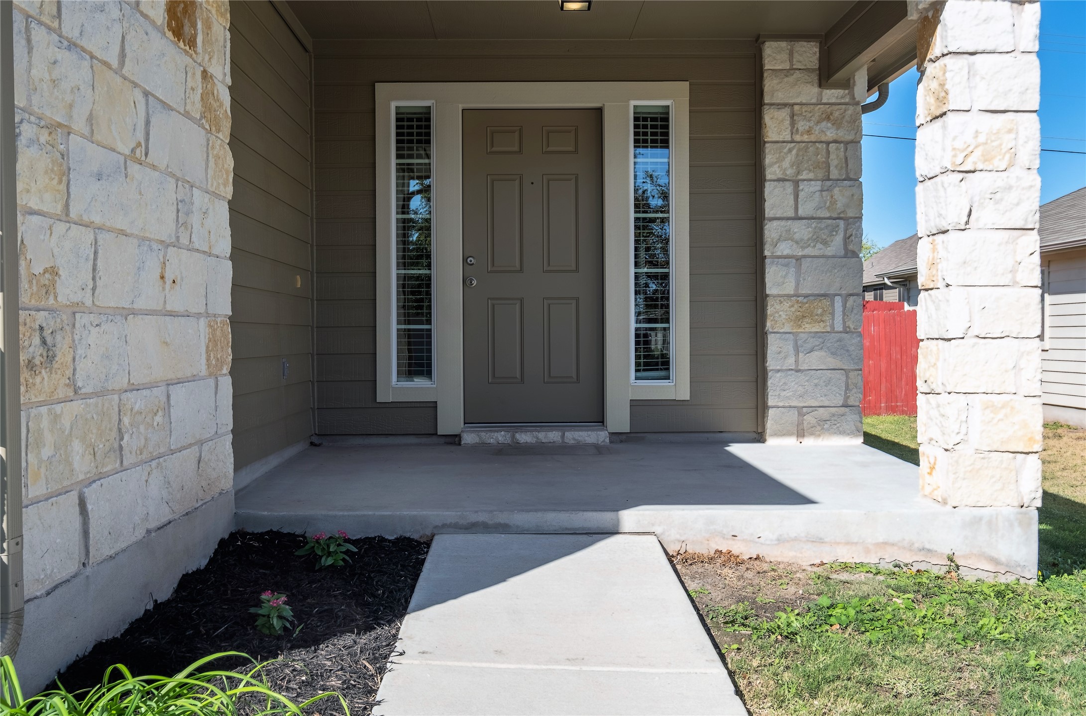 320 Comal Run Hutto, TX 78634 - Photo 5 of 21 a view of entrance front of house