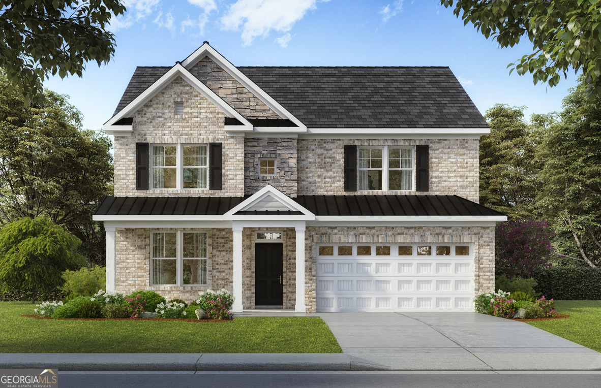 1133 Brookstone Crossing, Unit 1013B Statham, GA 30666 - Photo 1 of 1 a front view of a house with a yard