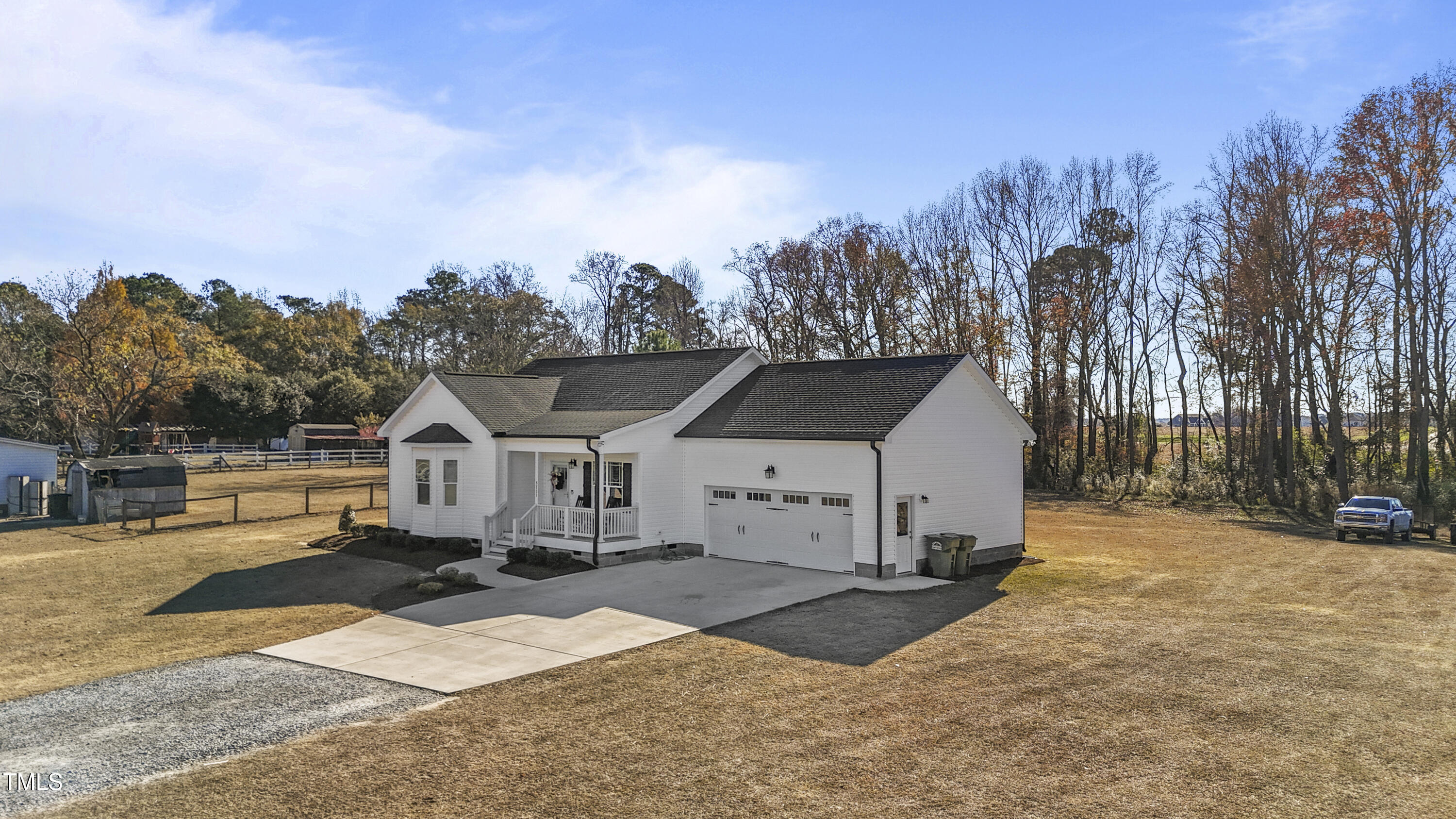 5711 Piney Grove Road Angier, NC 27501 - Photo 2 of 35 a view of a house with a yard