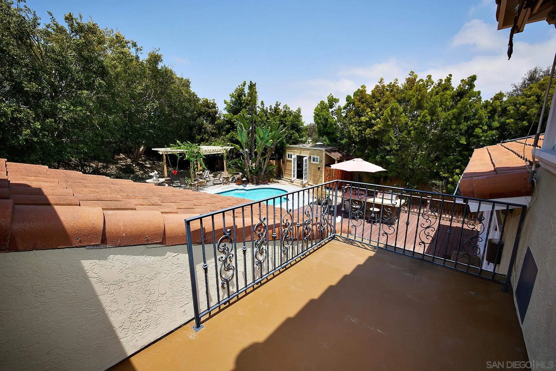 1548 Calle Violetas Encinitas, CA 92024 - Photo 13 of 47 a view of a balcony with chairs