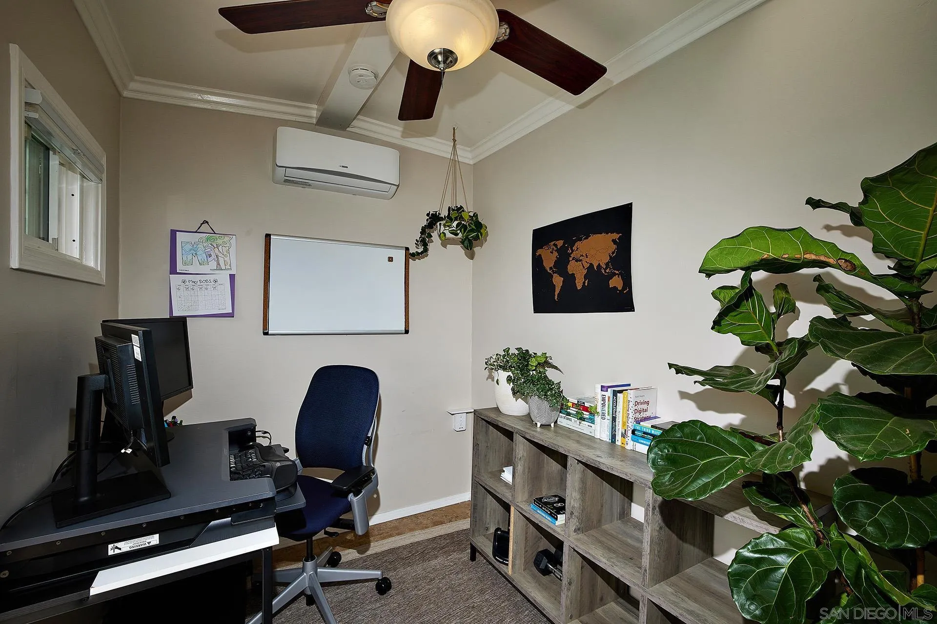 1548 Calle Violetas Encinitas, CA 92024 - Photo 43 of 47 a workspace with furniture and a potted plant