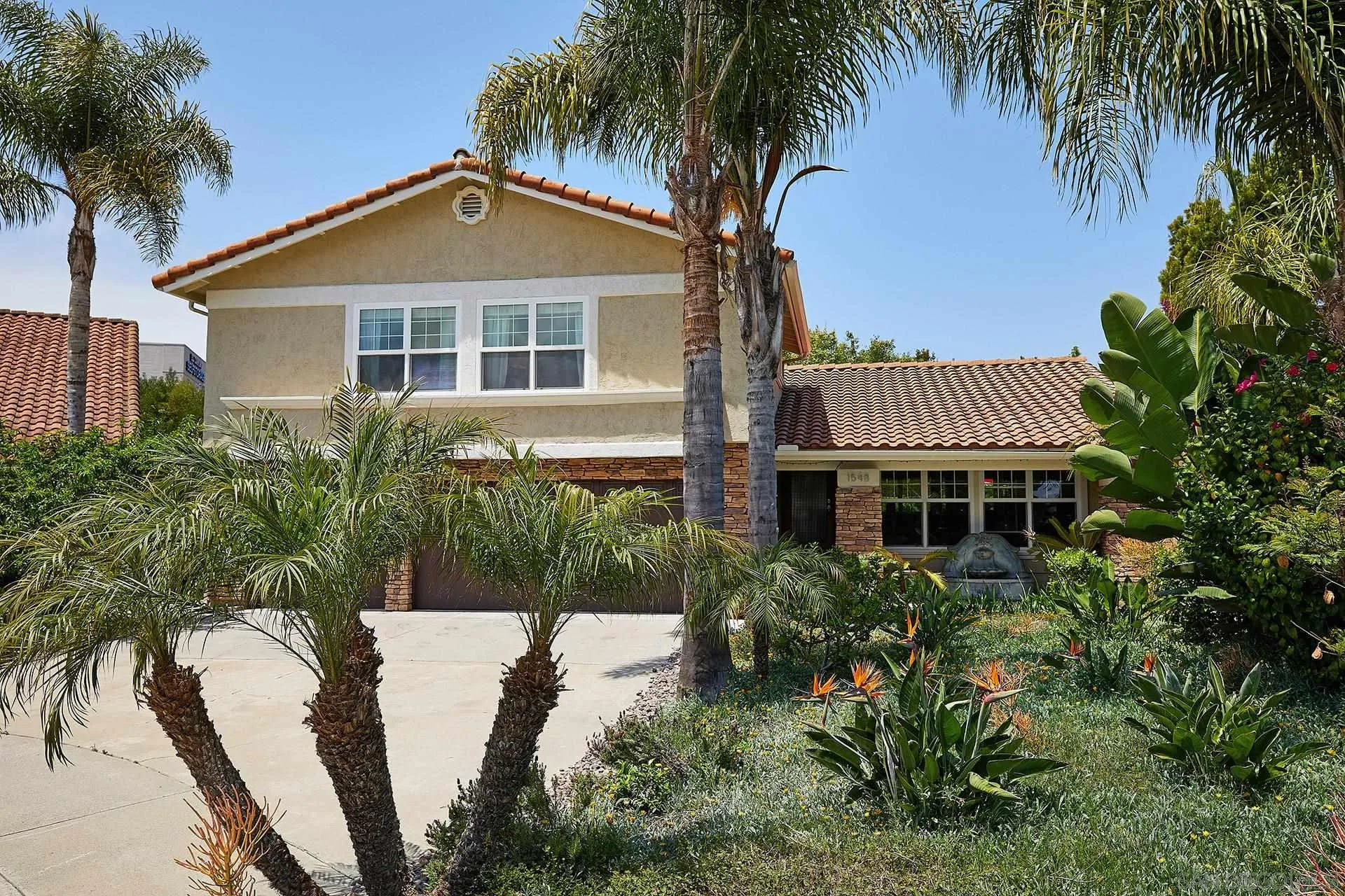 1548 Calle Violetas Encinitas, CA 92024 - Photo 47 of 47 a front view of a house with a yard