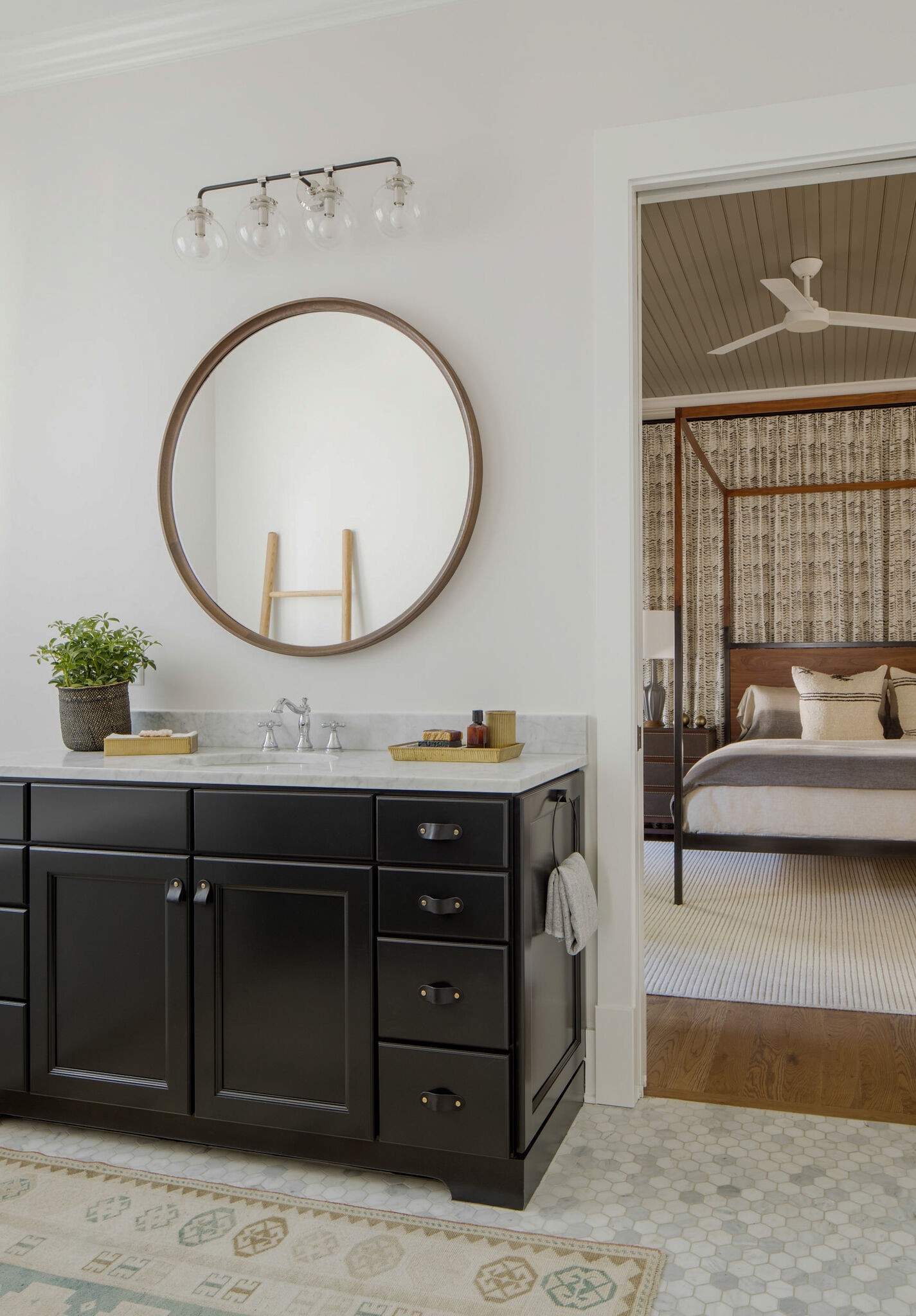 853 B Bradford Avenue Nashville, TN 37204 - Photo 22 of 49 a bathroom with a sink and a mirror