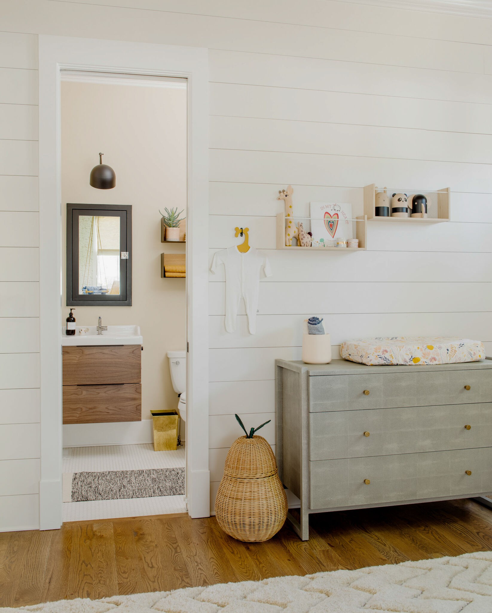 853 B Bradford Avenue Nashville, TN 37204 - Photo 28 of 49 a bedroom with a bed and a dresser in it