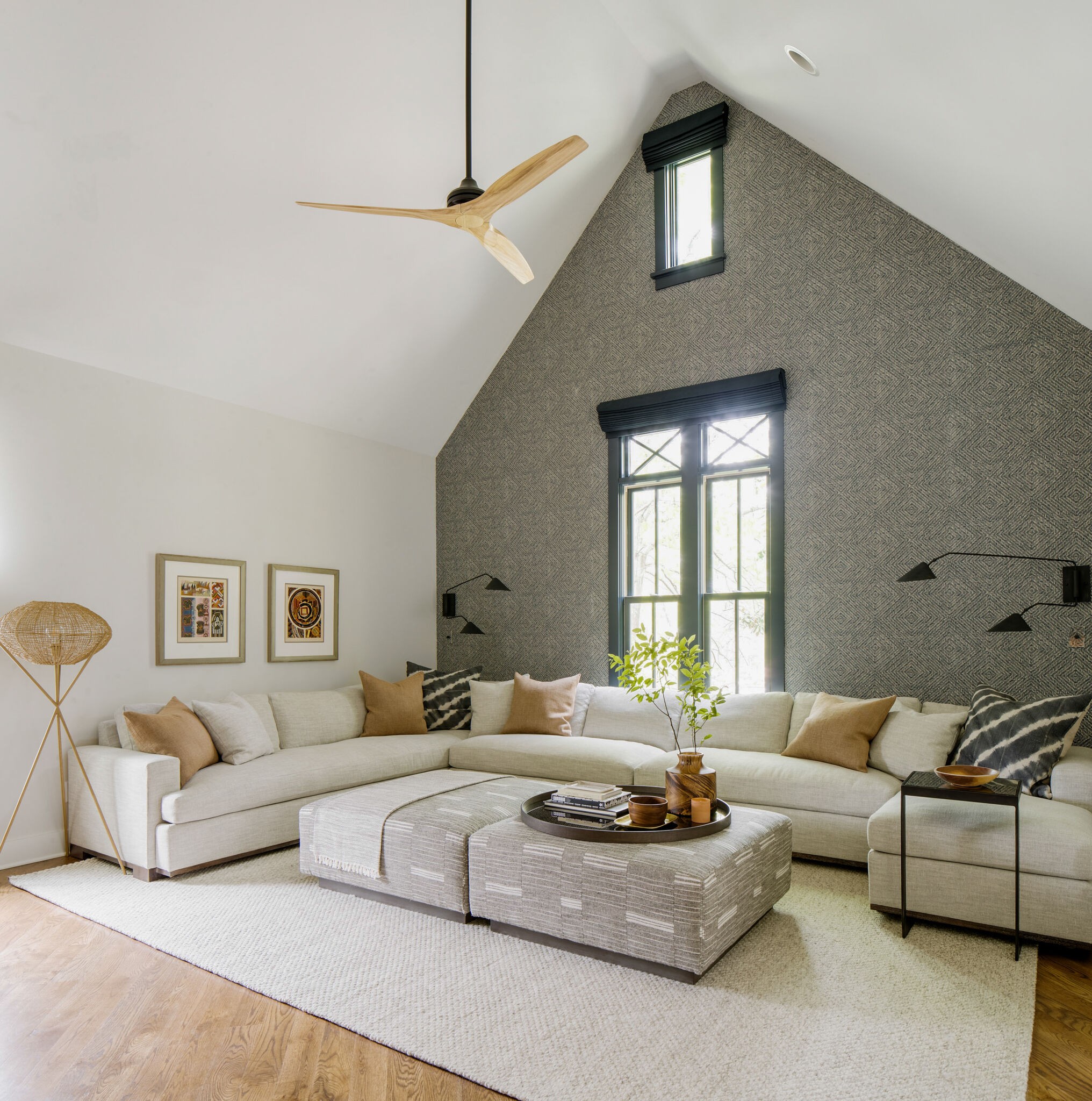 853 B Bradford Avenue Nashville, TN 37204 - Photo 32 of 49 a bedroom with a bed a couch and a window