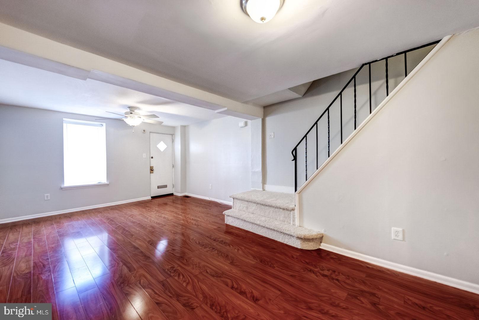 4442 Baker Street Philadelphia, PA 19127 - Photo 9 of 23 a view of entryway and hall with wooden floor