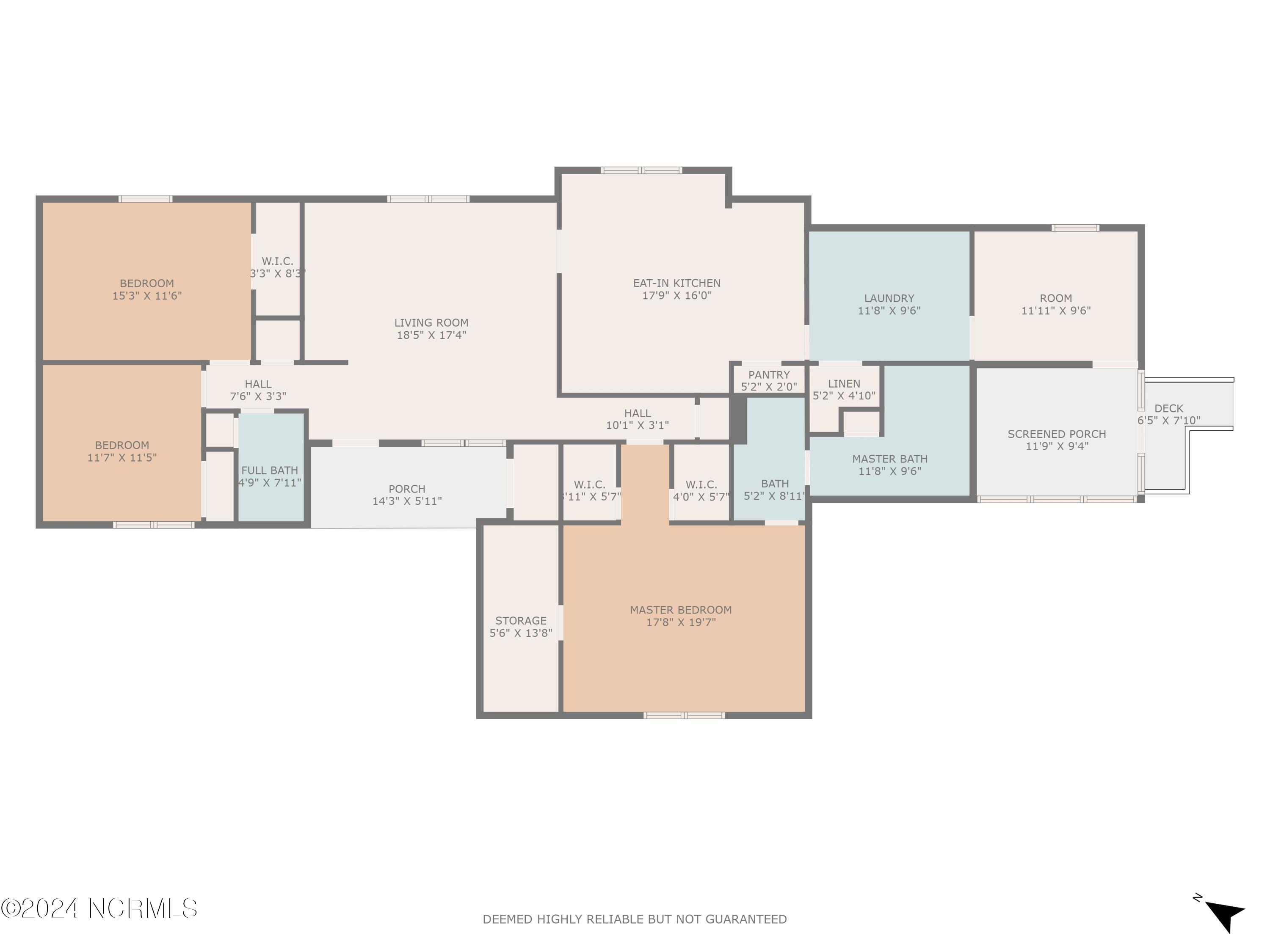625 Highway 172 Hubert, NC 28539 - Photo 42 of 42 Floor Plan