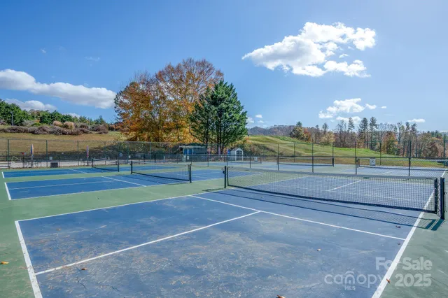 a view of a tennis court