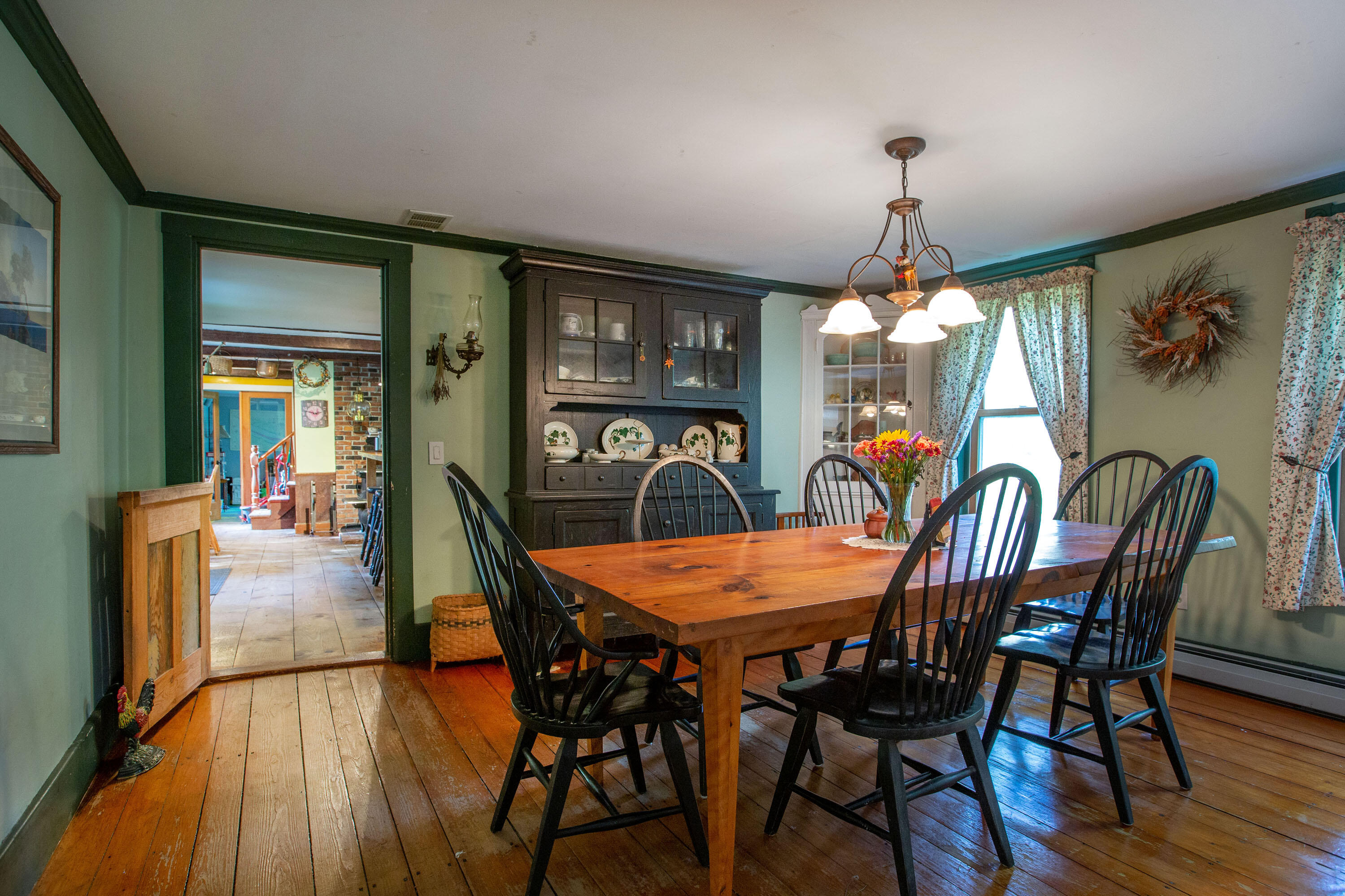 45 Fisher Road Bowdoinham, ME 04008 - Photo 18 of 83 Dining room to kitchen