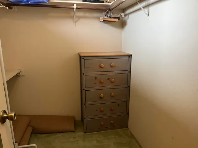 wooden view of a bathroom