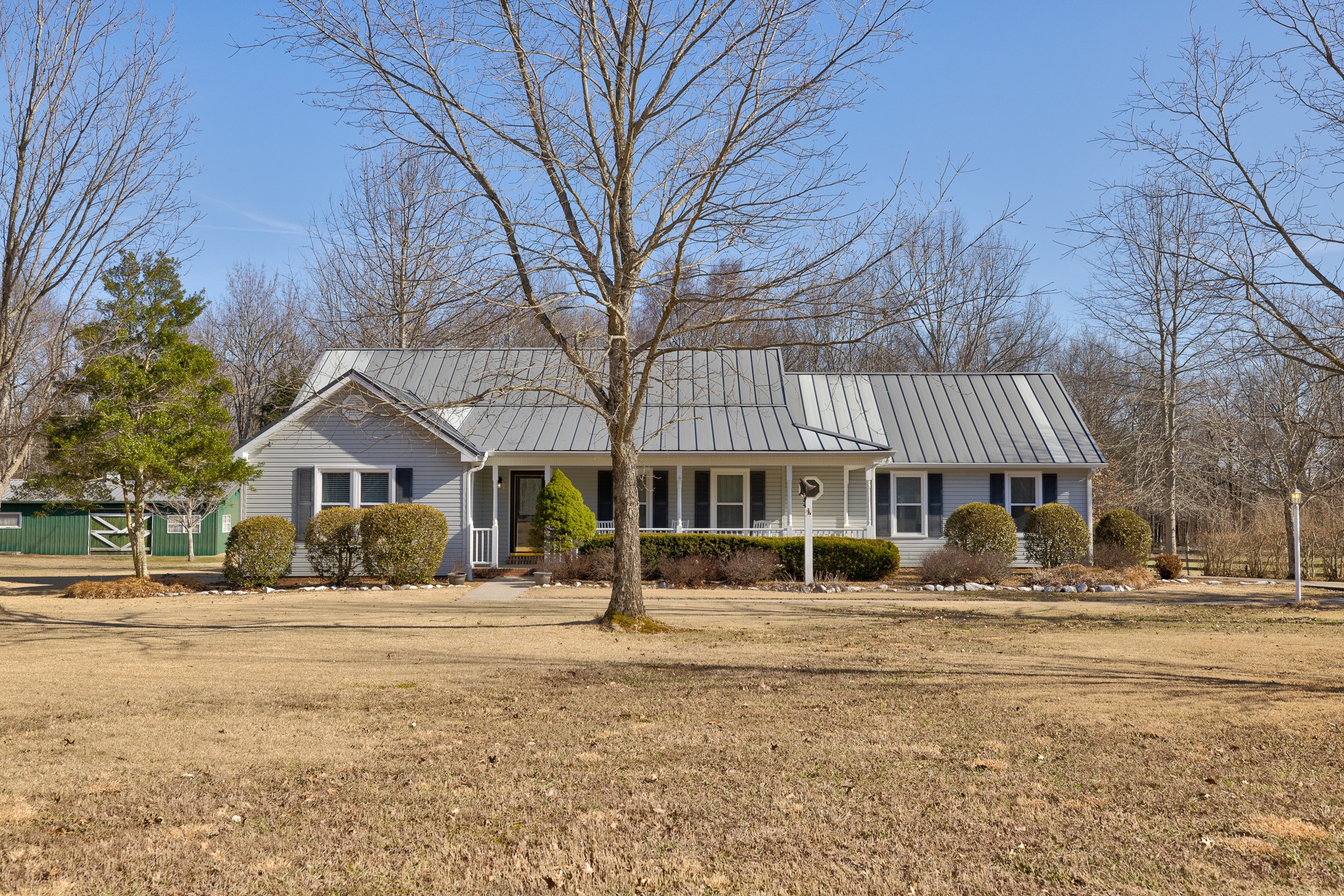 2543 Thompson Road Murfreesboro, TN 37128 - Photo 1 of 46 a front view of a house with a yard