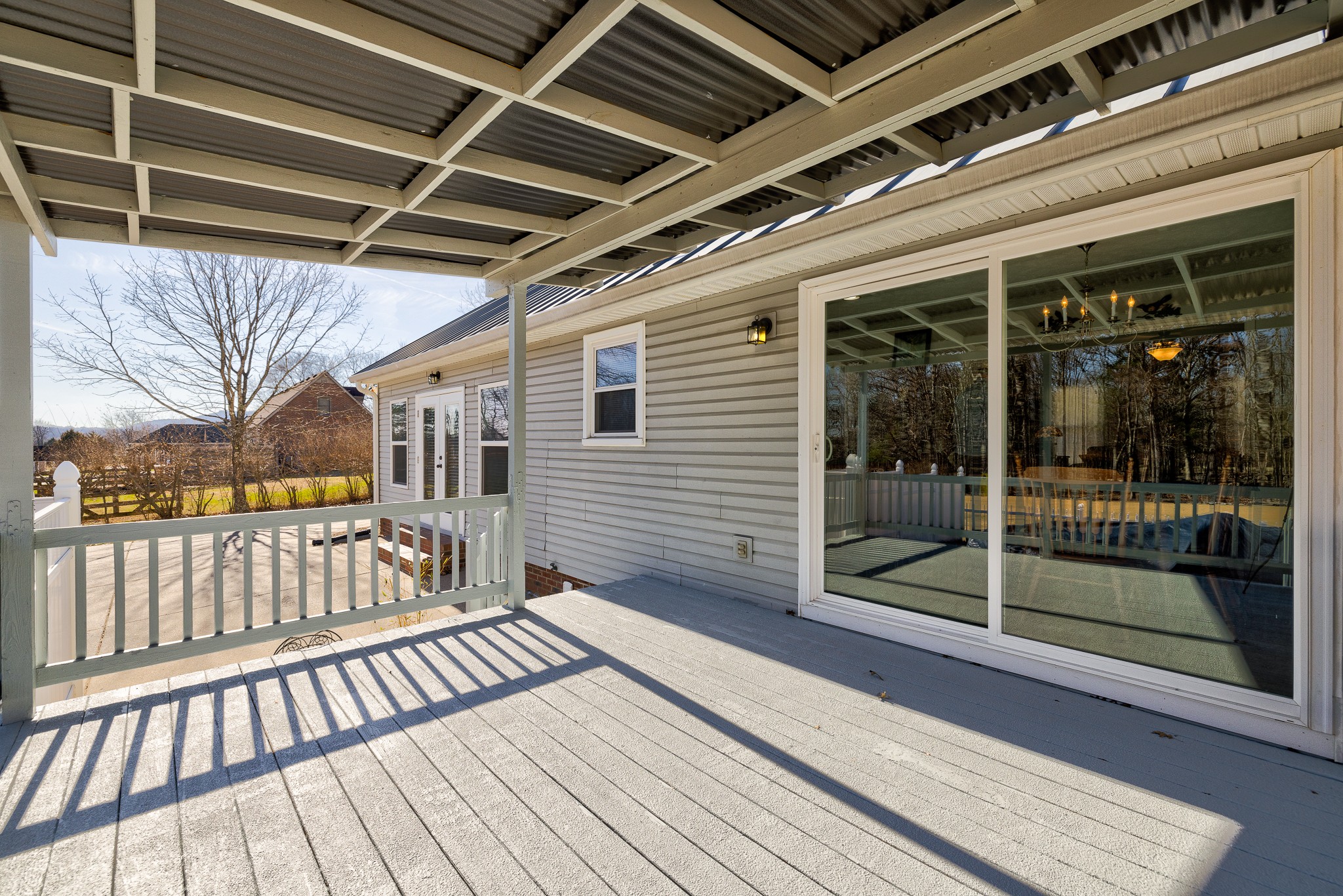 2543 Thompson Road Murfreesboro, TN 37128 - Photo 31 of 46 a view of porch with wooden floor