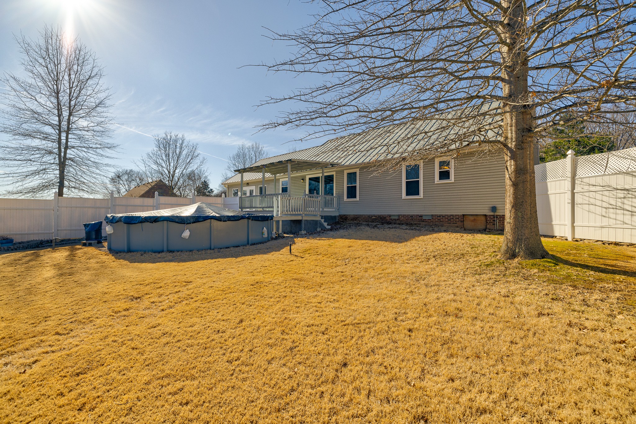 2543 Thompson Road Murfreesboro, TN 37128 - Photo 34 of 46 a house view with swimming pool in front of it