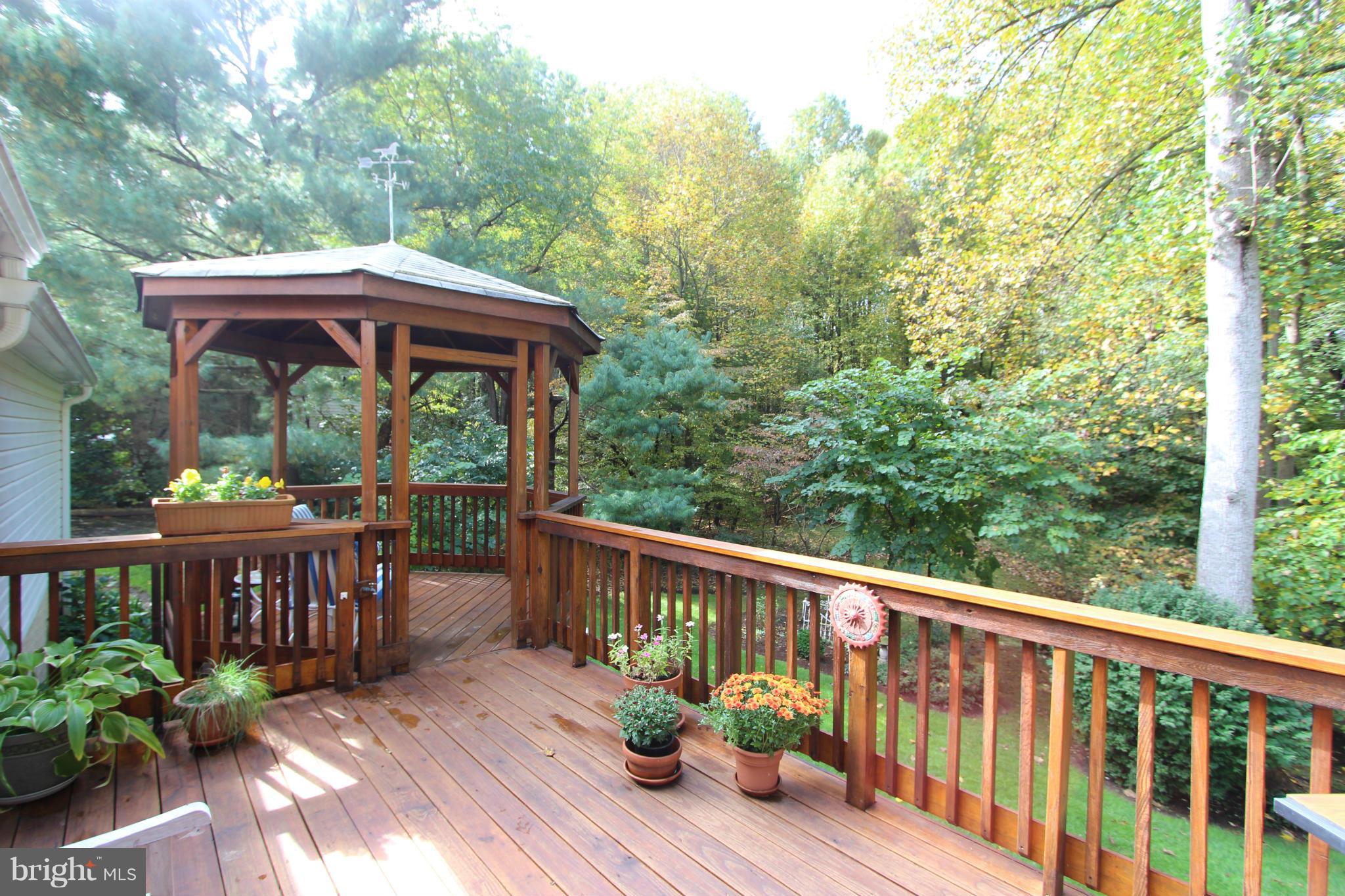2808 Bree Hill Road Oakton, VA 22124 - Photo 3 of 29 Large Deck and Inviting Gazebo... Time to Relax