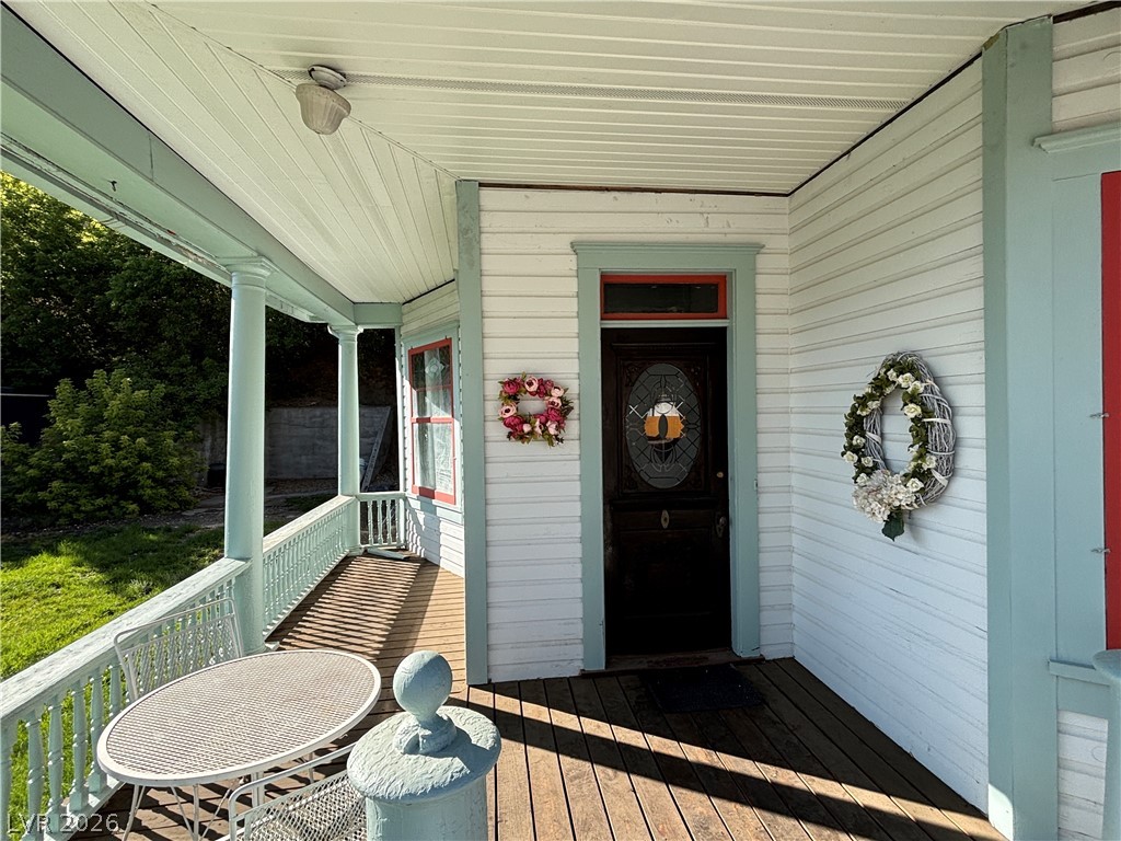 591 Campton Street Ely, NV 89301 - Photo 5 of 29 Doorway to property featuring a porch