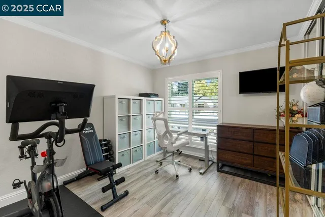 a view of backyard with green space