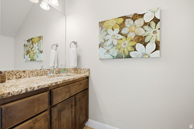 4269 Razor Drive Washington, UT 84780 - Photo 12 of 50 Bathroom with vanity and baseboards