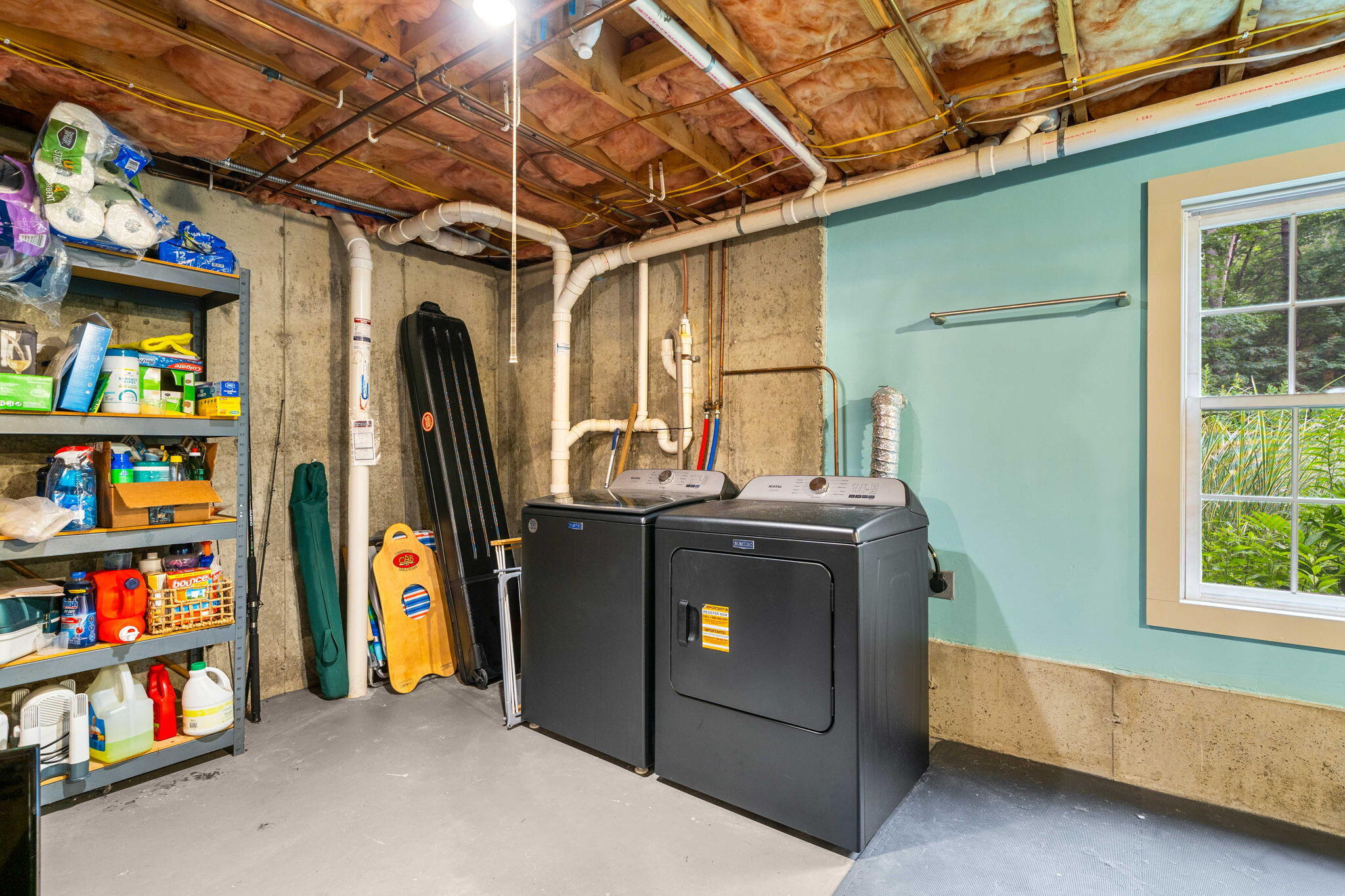 170 Josiah Norton Road York, ME 03902 - Photo 27 of 32 full walkout basement w/ w/d