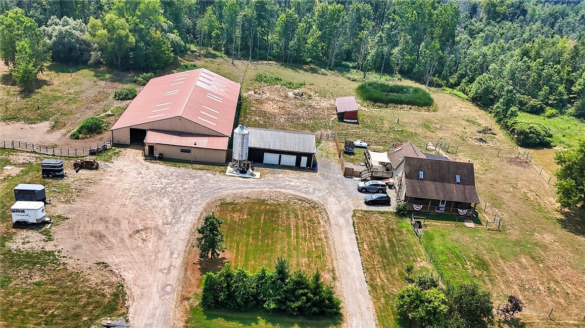 16458 Hinds Road Clarendon, NY 14470 - Photo 46 of 49 Almost 17 acres, 2 ponds and 10 acres of fenced pa