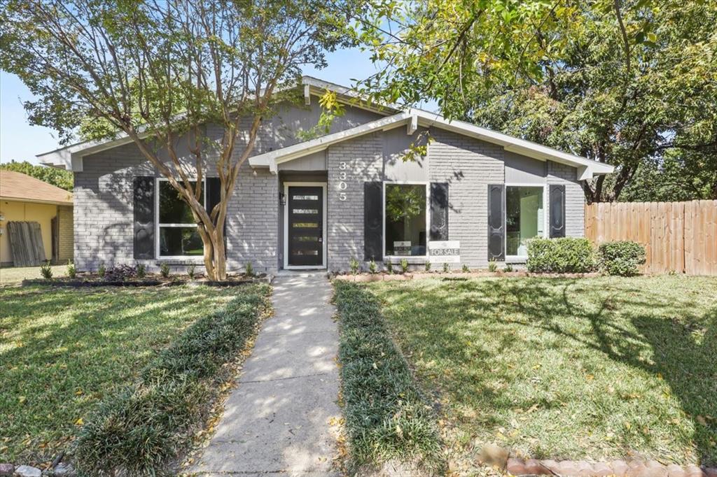 3305 Bellingham Court Dallas, TX 75228 - Photo 1 of 1 a view of a house with yard and plants