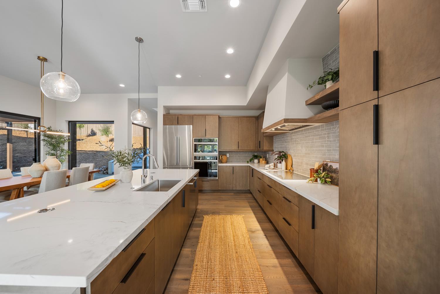 1700 Ridgeview Circle Auburn, CA 95603 - Photo 25 of 39 a kitchen with a sink and counter top space