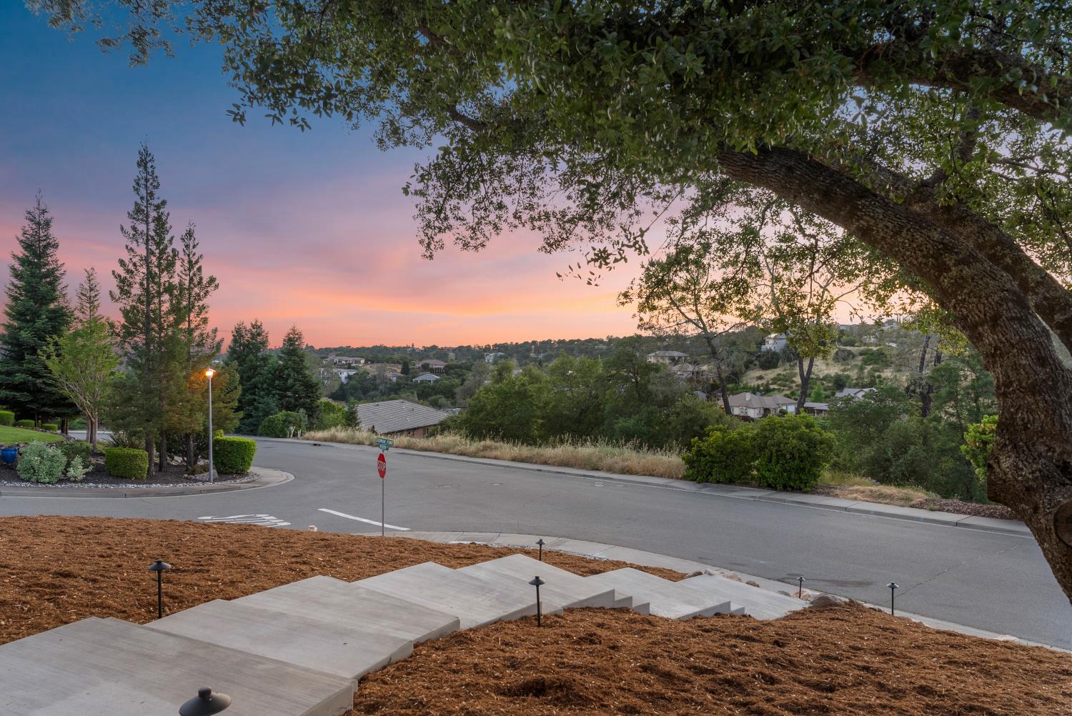 1700 Ridgeview Circle Auburn, CA 95603 - Photo 35 of 39 a view of a road with a yard