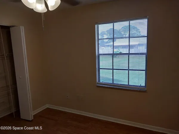 a small space with a window