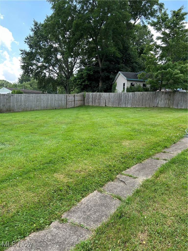 152 Home Street Rittman, OH 44270 - Photo 34 of 34 Backyard with fenceline