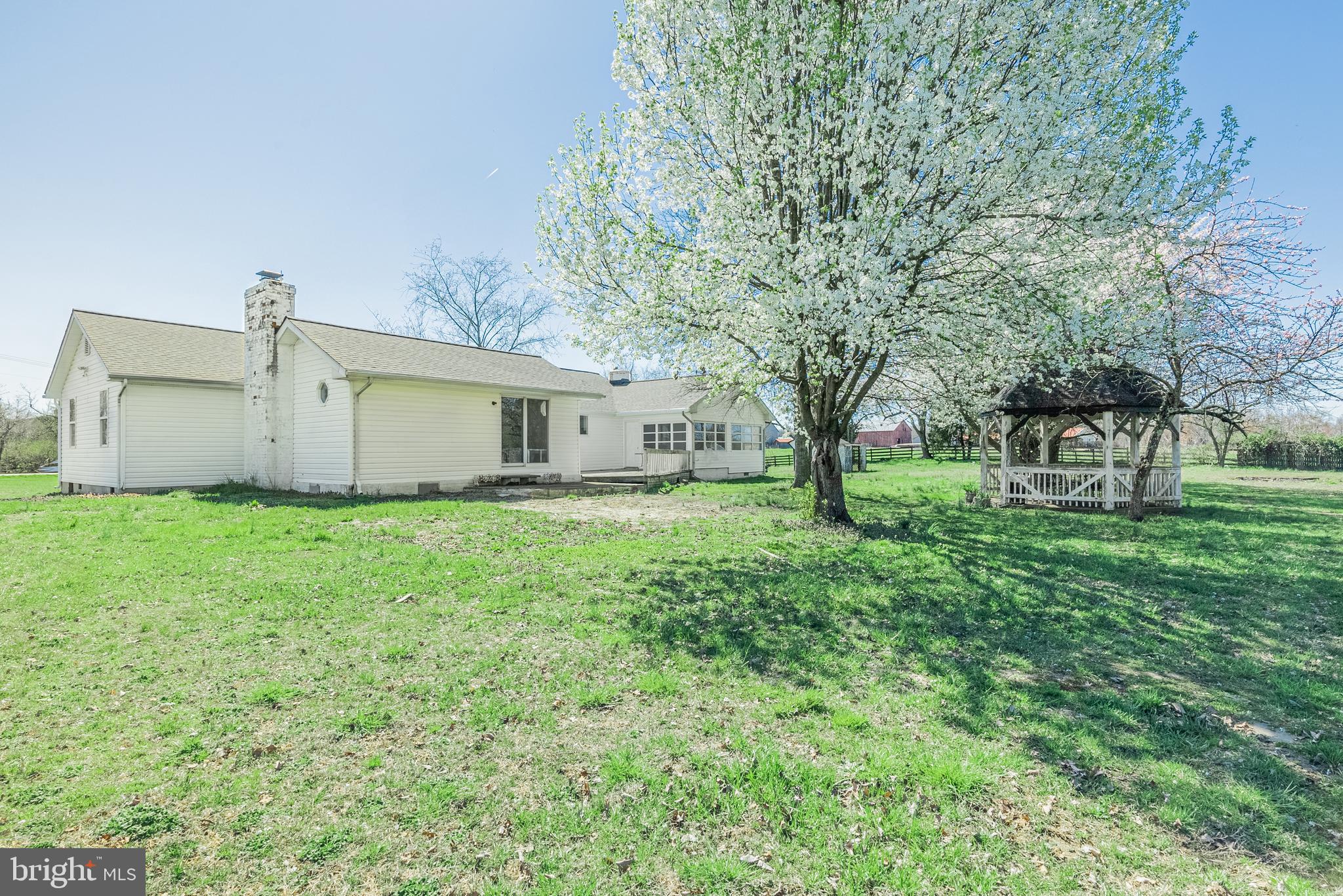 28405 Thompson Corner Road Mechanicsville, MD 20659 - Photo 28 of 29 View of the level back yard w/mature trees