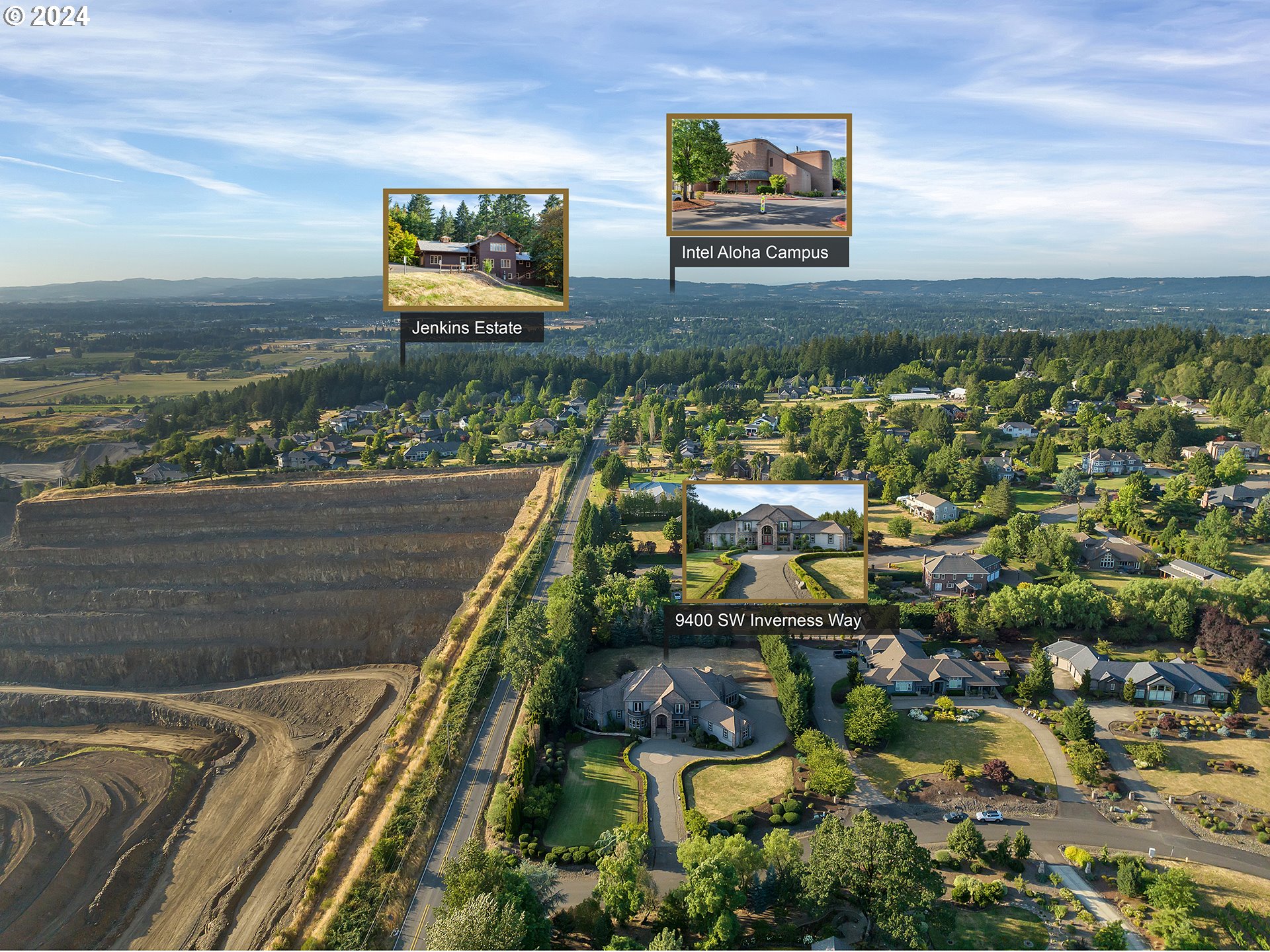 9400 Southwest Inverness Way Beaverton, OR 97007 - Photo 46 of 48 a view of a city