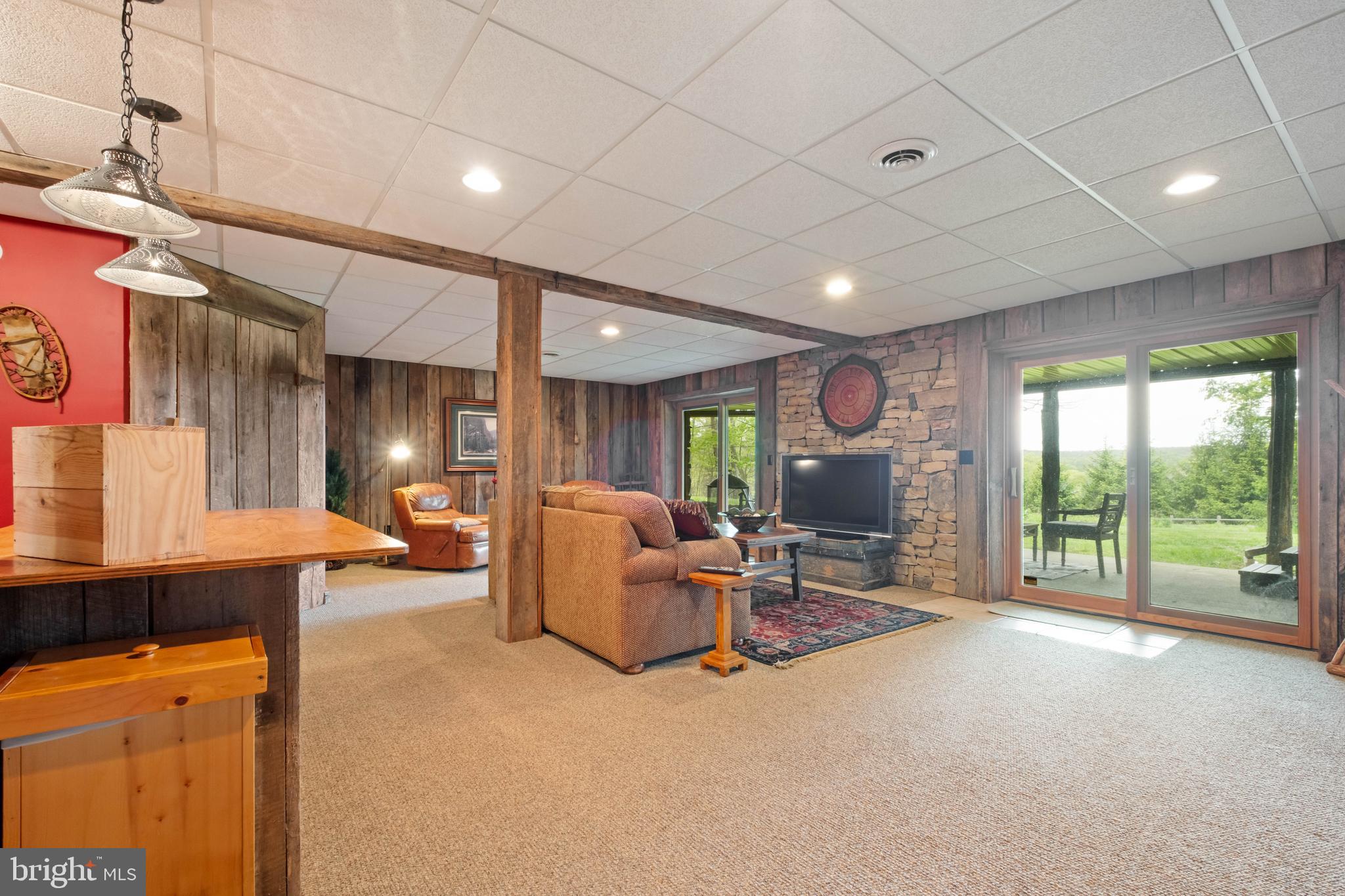 125 Ruta Lane Swanton, MD 21561 - Photo 35 of 77 Lower Level Fully Finished Basement