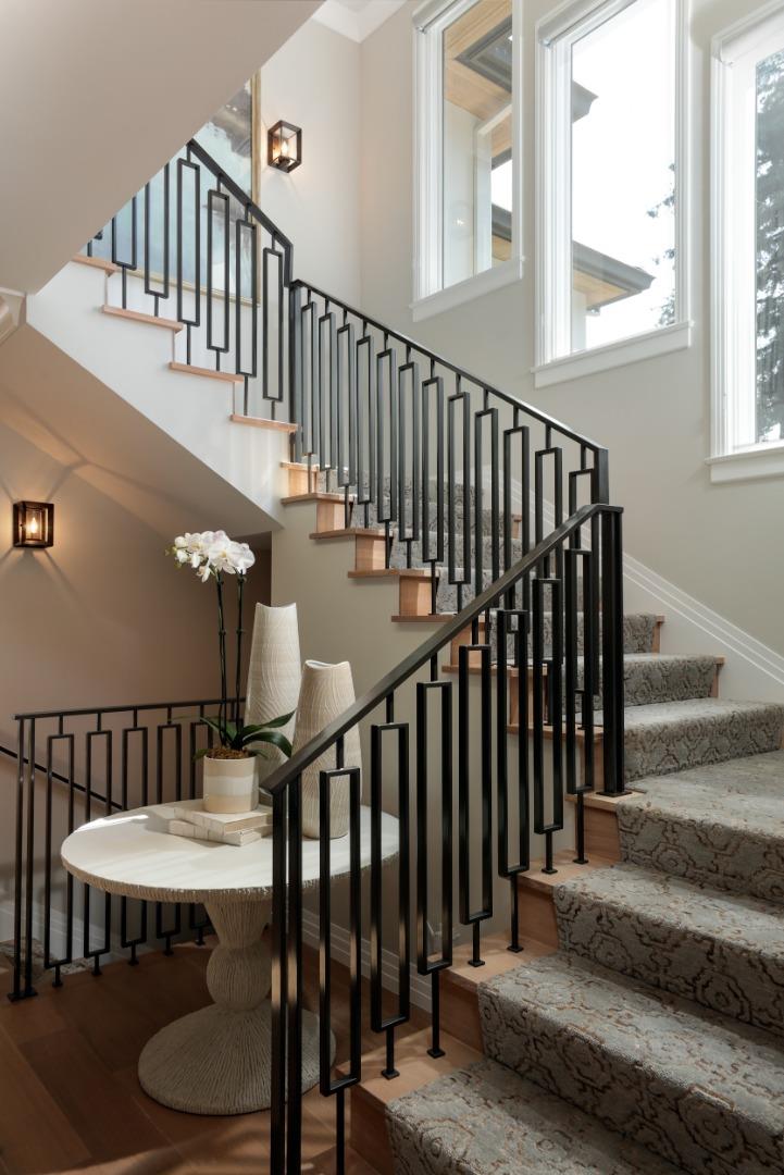 9 Park Drive Atherton, CA 94027 - Photo 21 of 56 a view of entryway and hall with wooden floor
