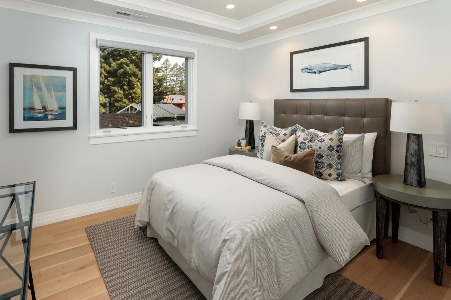 9 Park Drive Atherton, CA 94027 - Photo 27 of 56 a bedroom with bed and window