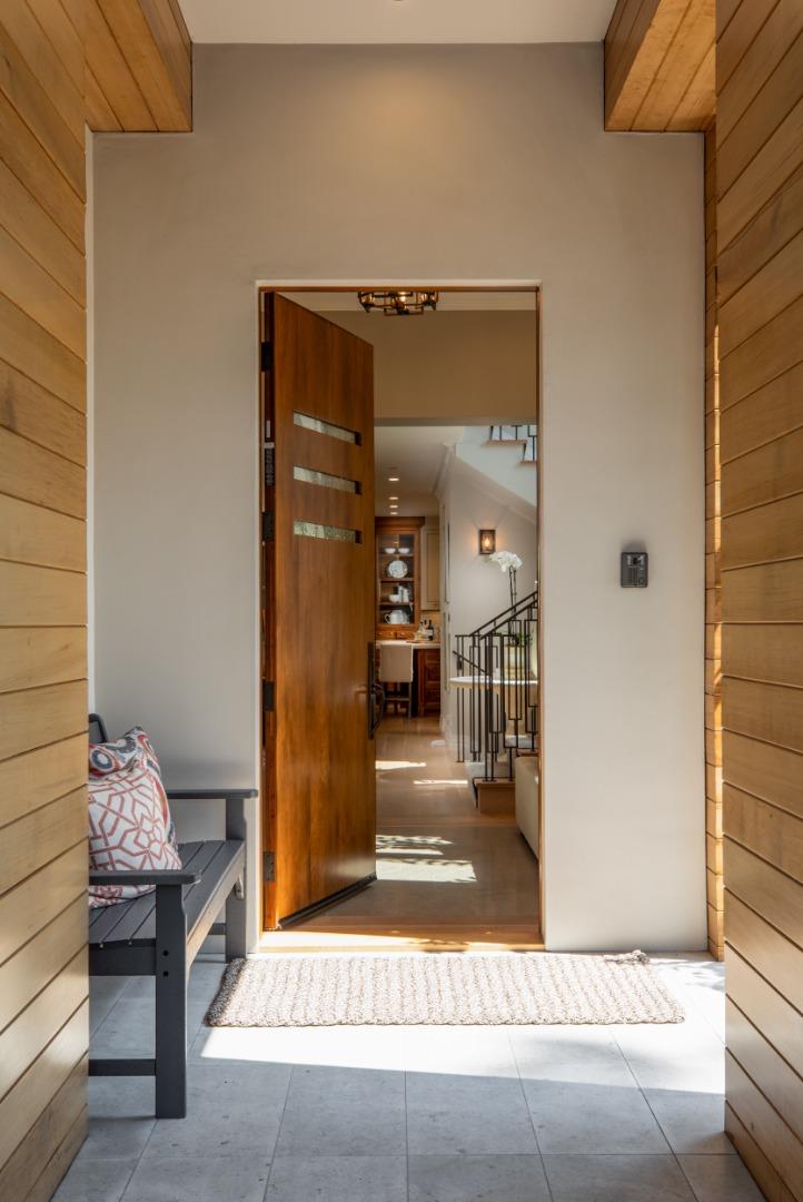 9 Park Drive Atherton, CA 94027 - Photo 3 of 56 a view of hallway with livingroom