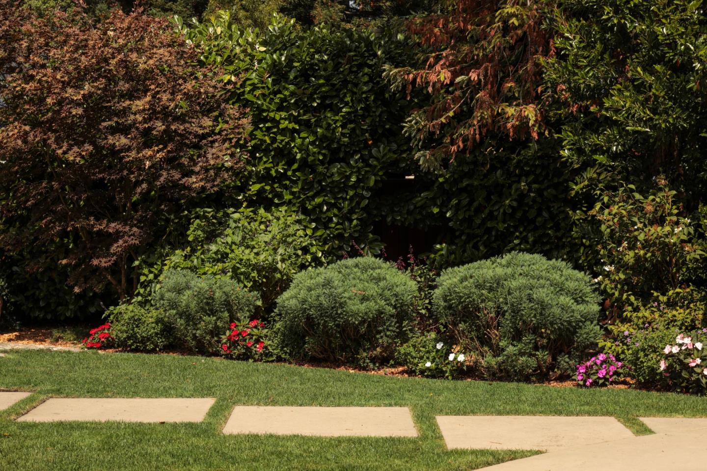 9 Park Drive Atherton, CA 94027 - Photo 51 of 56 a view of a garden