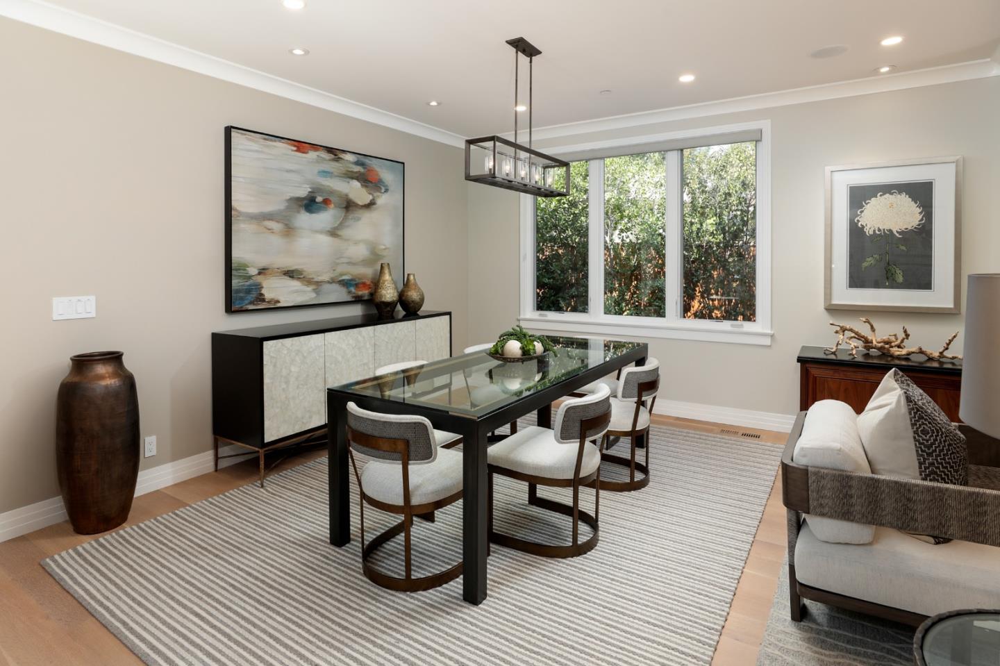 9 Park Drive Atherton, CA 94027 - Photo 7 of 56 a dining room with furniture and window