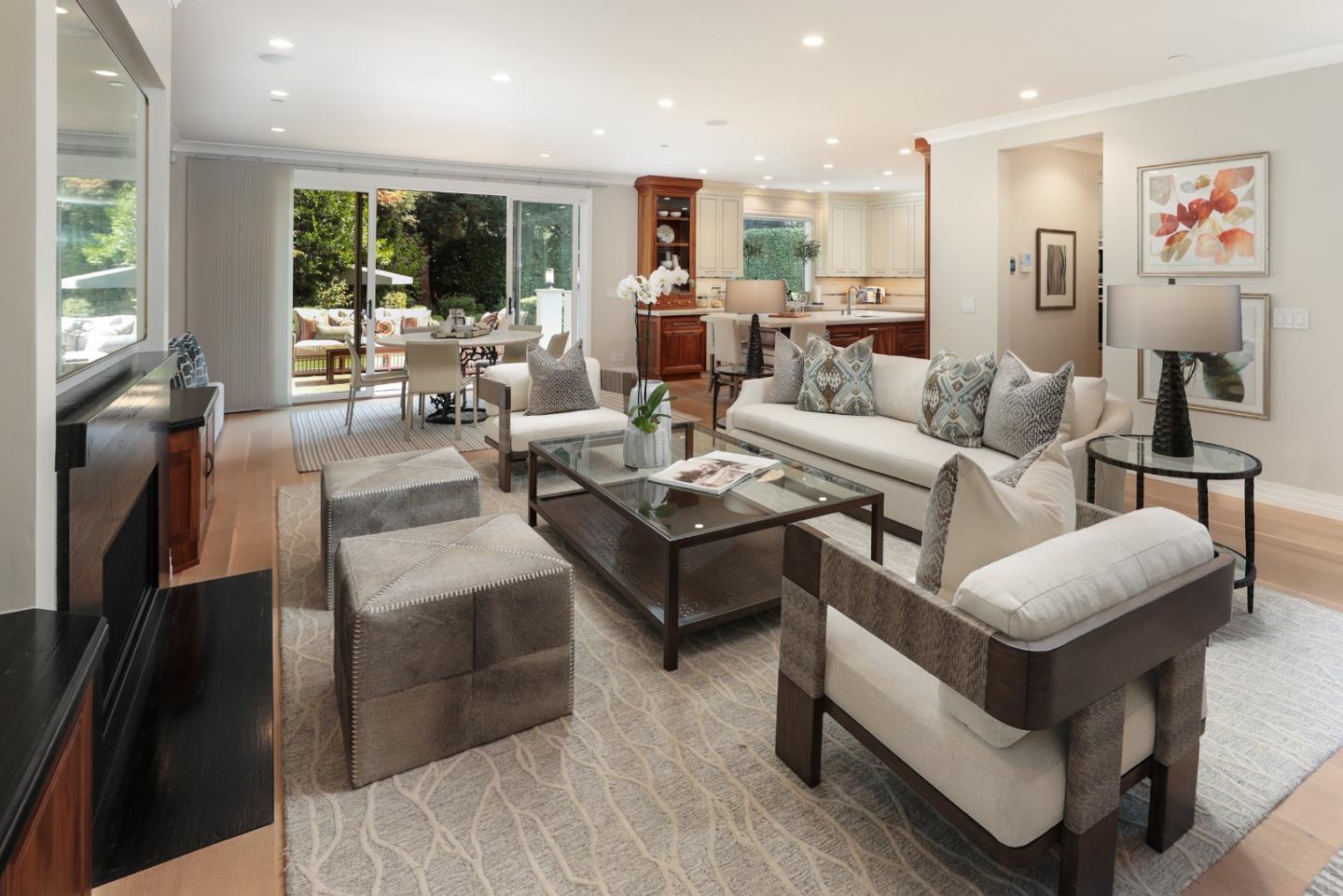 9 Park Drive Atherton, CA 94027 - Photo 8 of 56 a living room with furniture and a large window