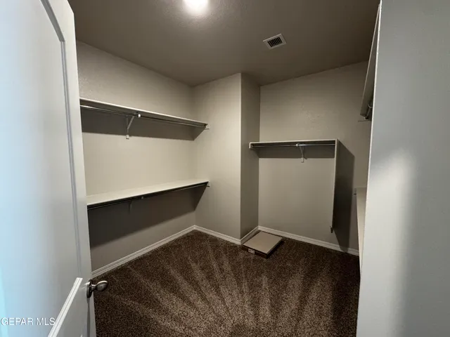 a room with closet