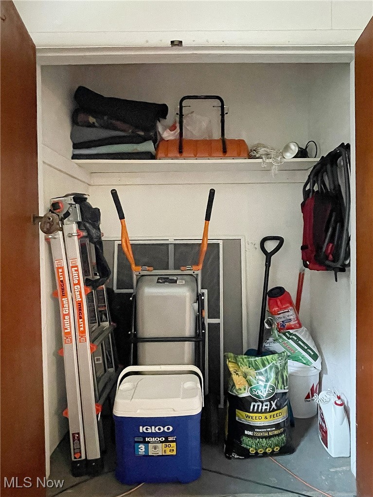 891 Sovereign Road Akron, OH 44303 - Photo 23 of 30 View of the garage storage closet.